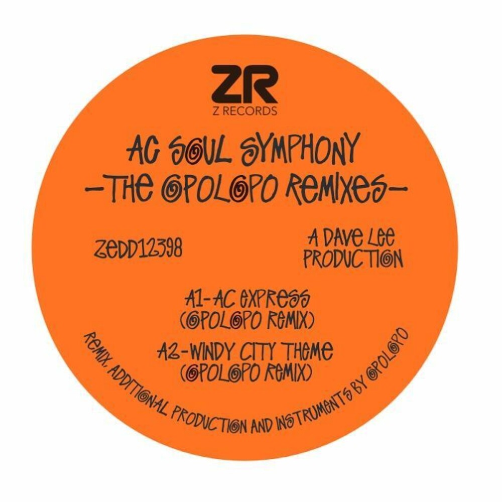 the album cover for AC Soul Symphony - The Opolopo Remixes