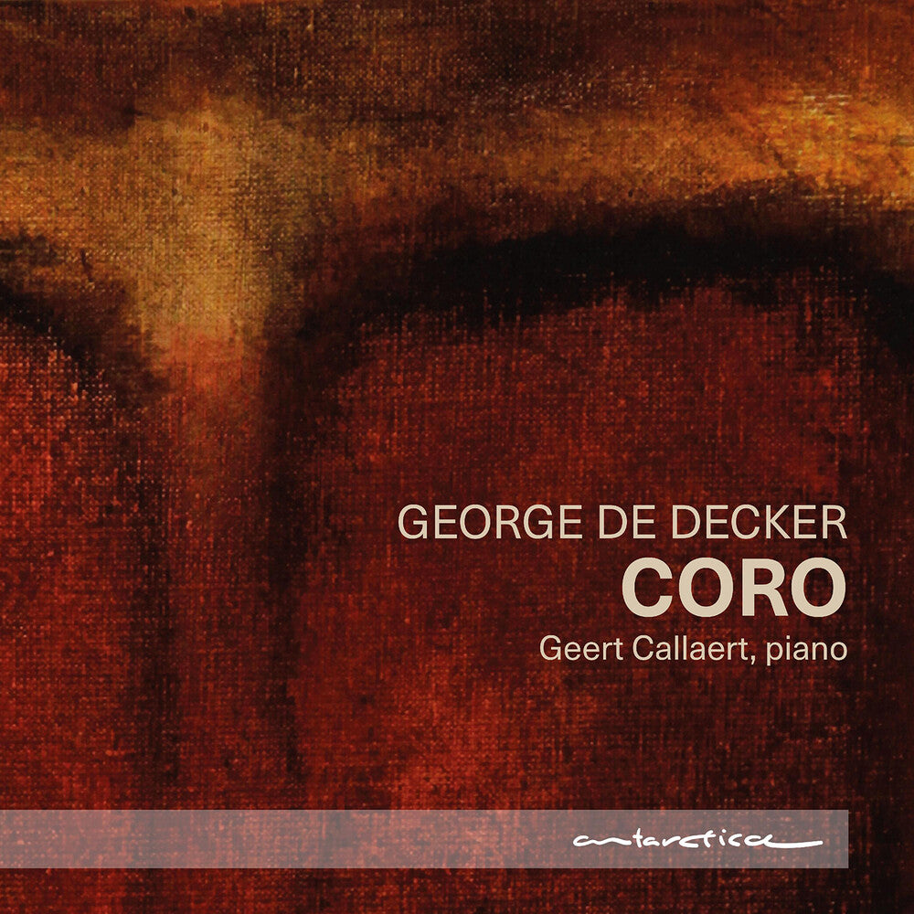 the album cover for Callaert ,Geert - George De Decker: Coro