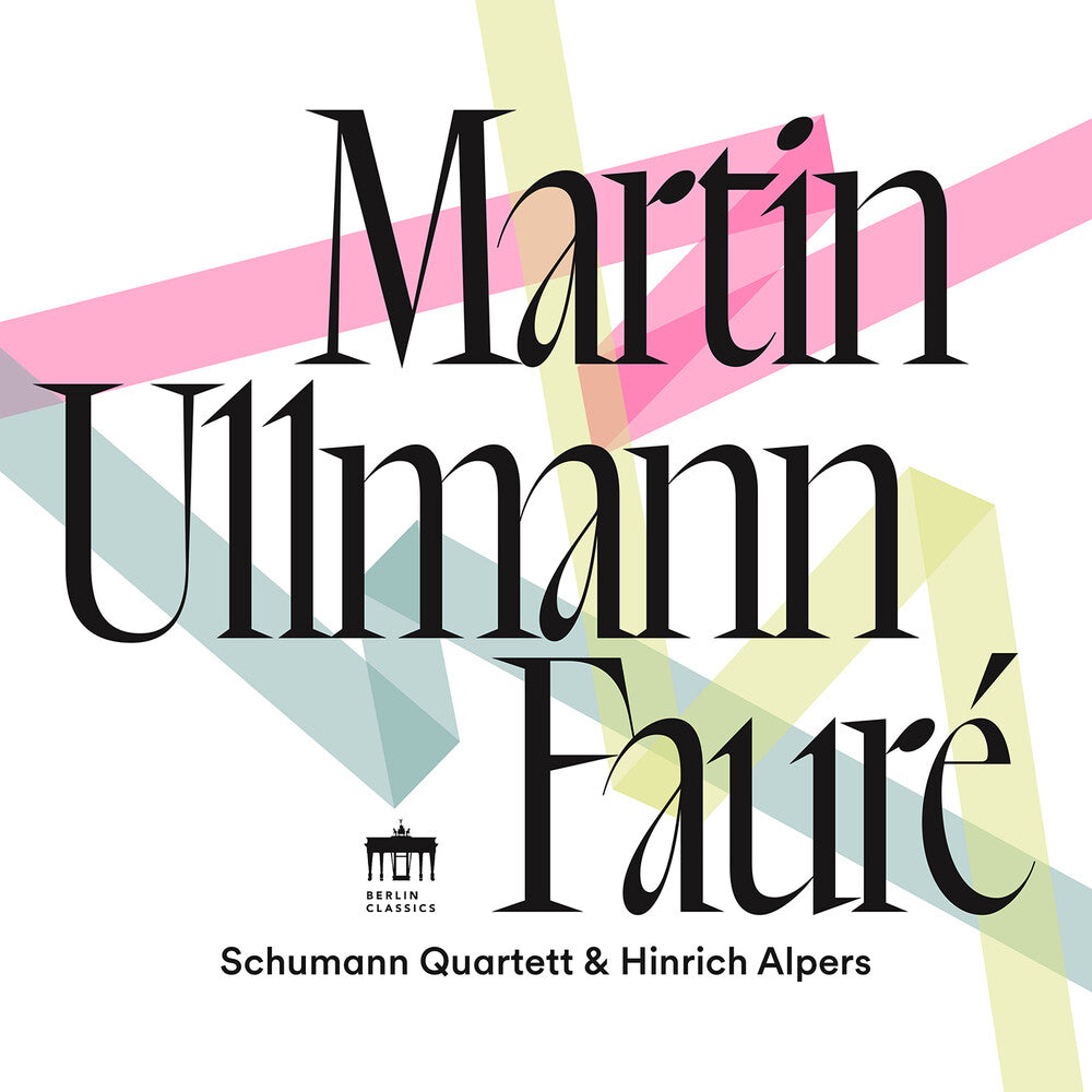 the album cover for Schumann Quartett - Martin Ullmann & Faure
