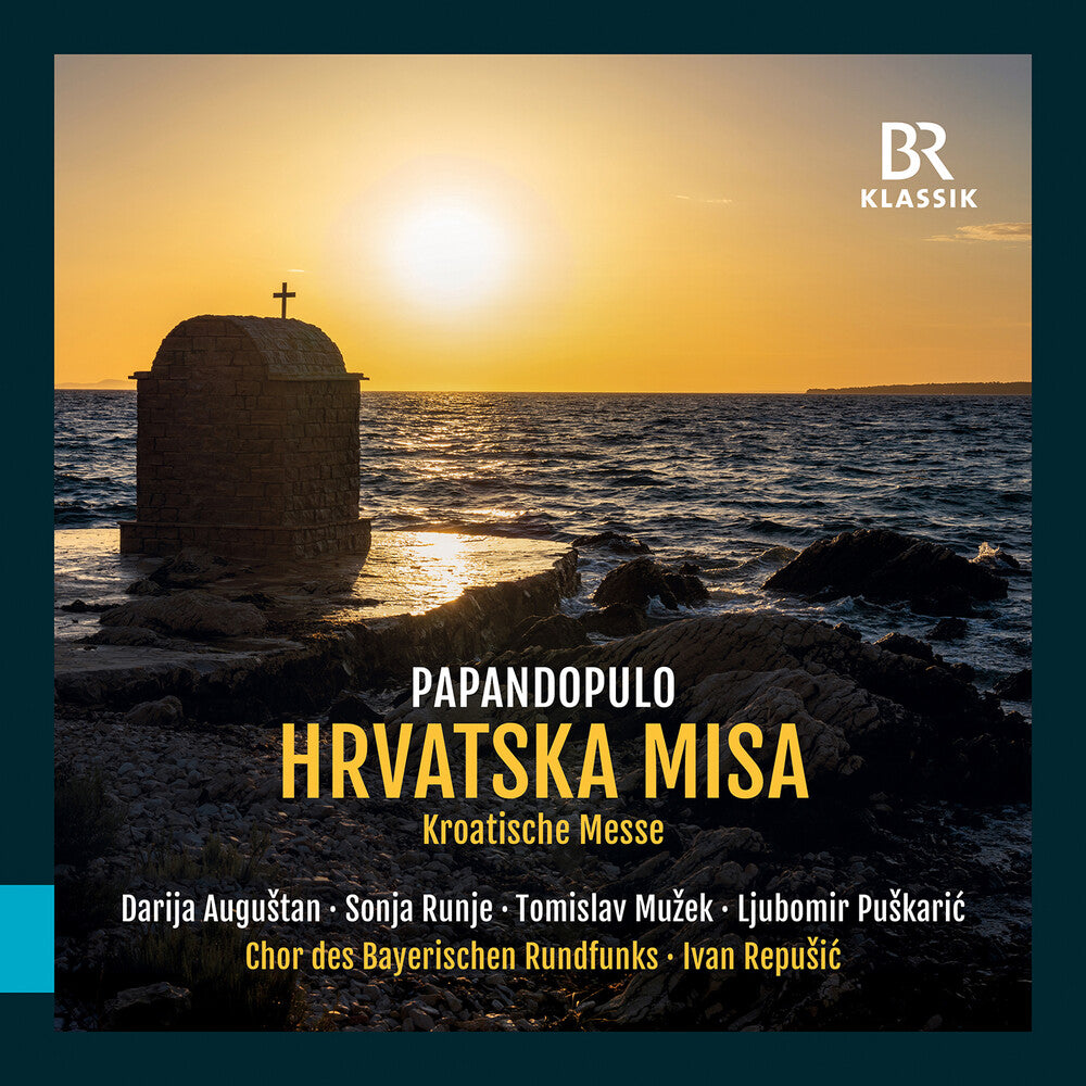 the album cover for Darija Augustan - Papandopulo: Hrvatska Misa