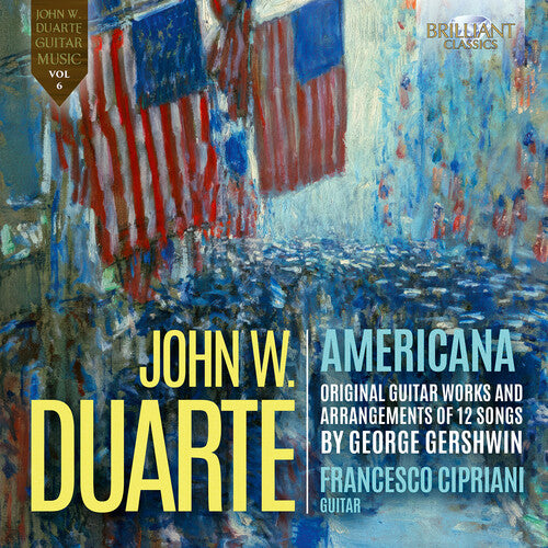 Cipriano,francesco - Duarte: Americana Original Guitar Works - Music CD