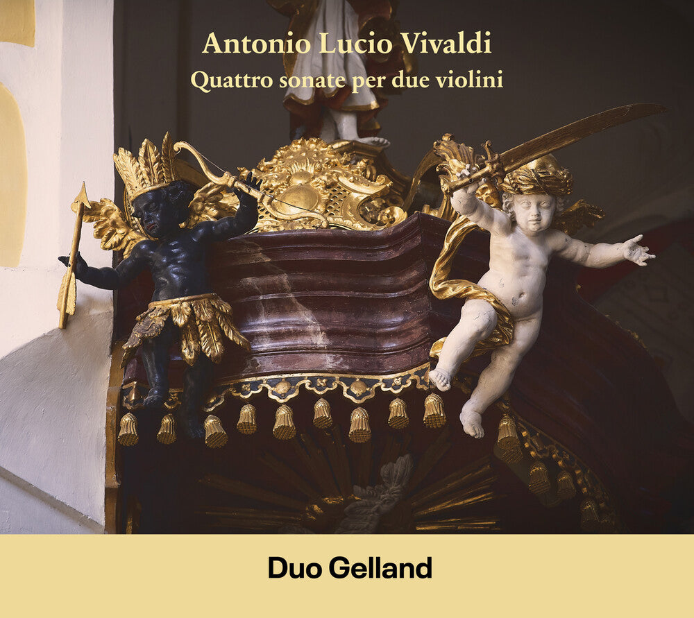 the album cover for Duo Gelland - Vivaldi: Suonate A 2 Violini Da Camera Da