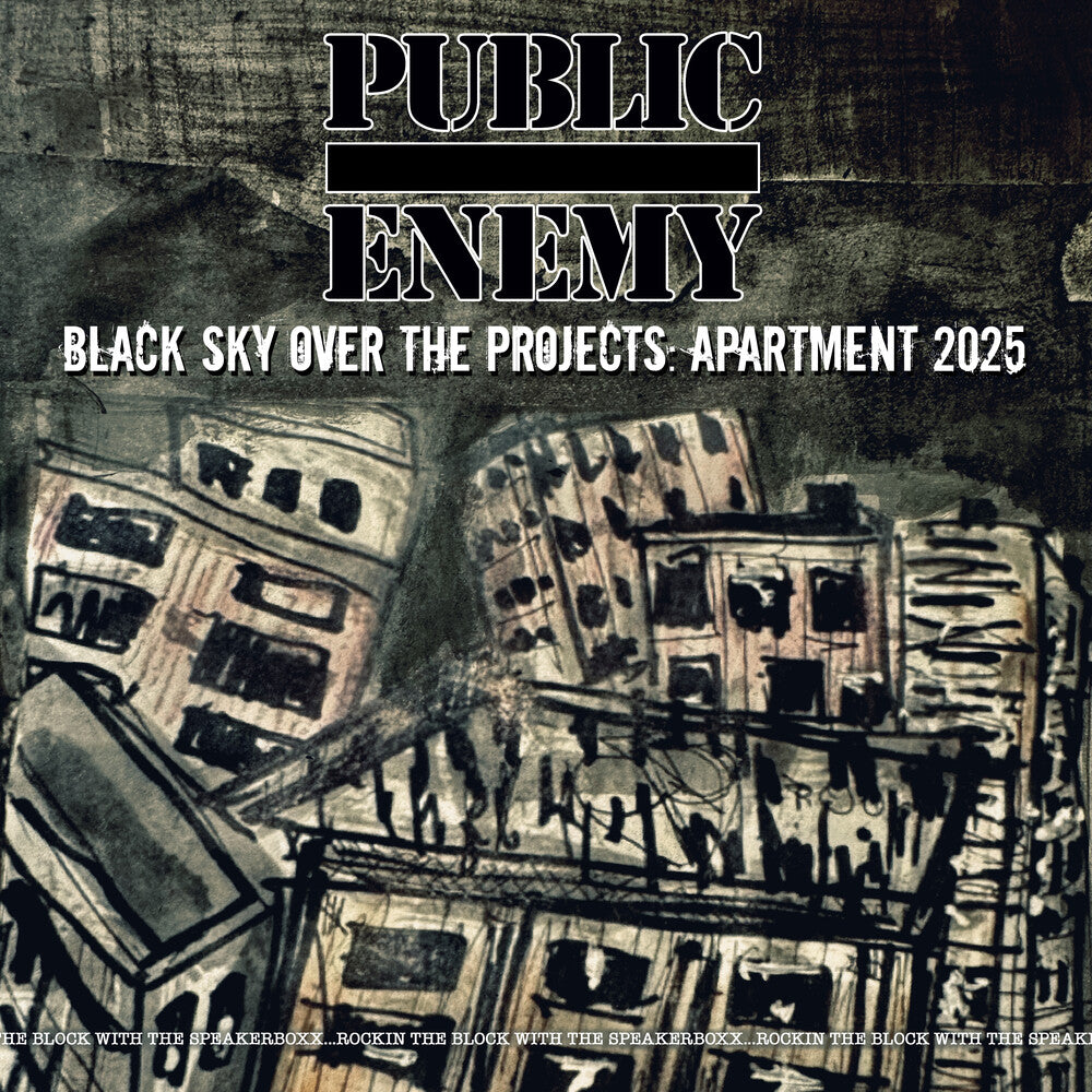 Public Enemy - Black Sky Over The Projects: Apartment 2025 [LP] Vinyl Record