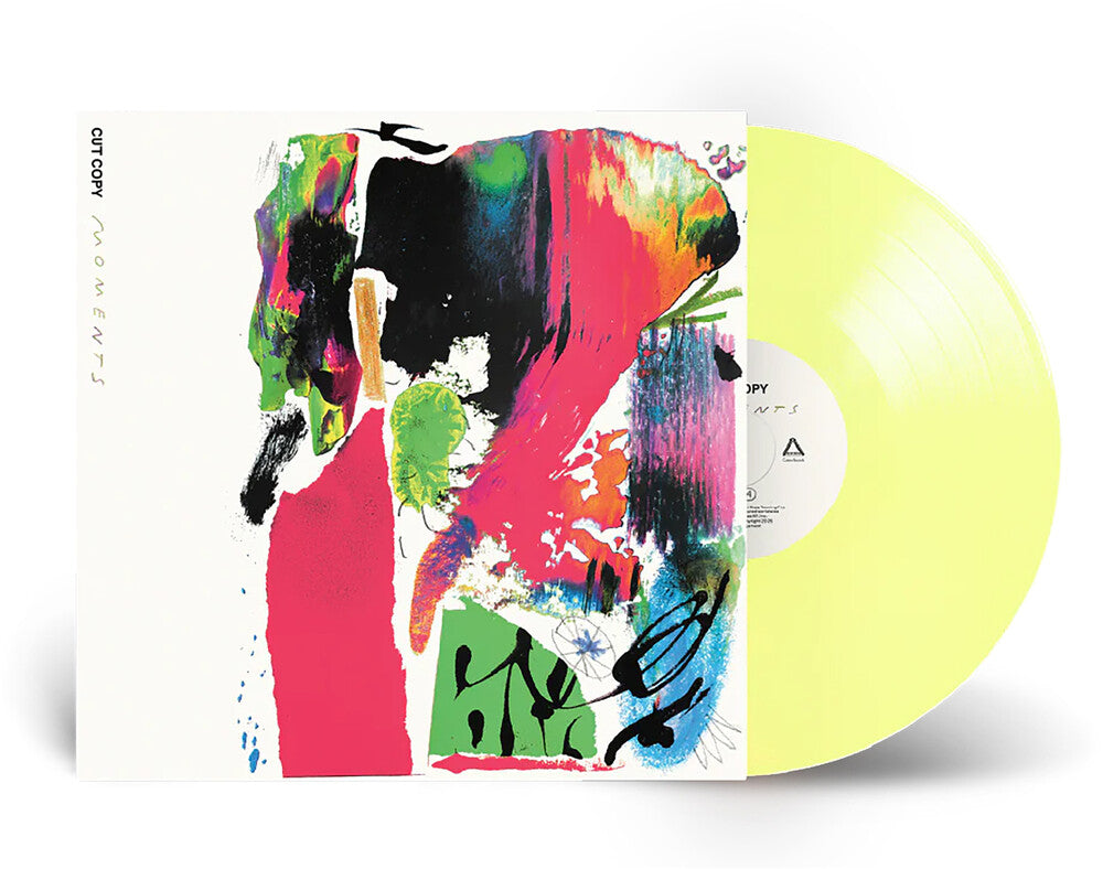 Cut Copy - Moments [Deluxe Edition Light Yellow Opaque Vinyl] Vinyl Record
