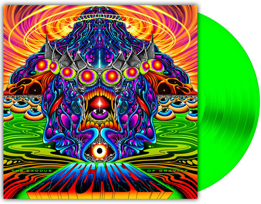 Arcadea - The Exodus of Gravity [Neon Green LP] Vinyl Record