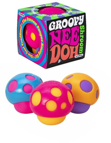 Needoh Groovy Shroom 1 Ea Groovy Shroom - Gsnd - Needoh Groovy Shroom 1 Ea Groovy Shroom - Gsnd - Collectibles