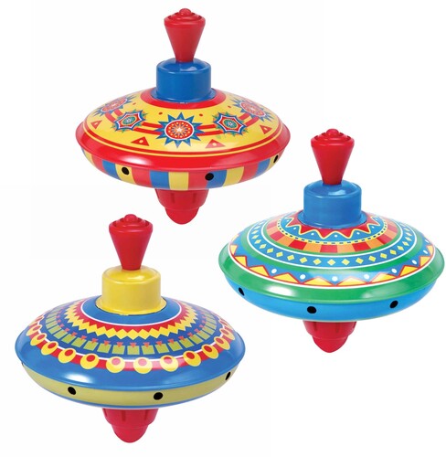 Schylling Little Tin Tops - 1 Ea - Mta - Schylling Little Tin Tops - 1 Ea - Mta - Collectibles