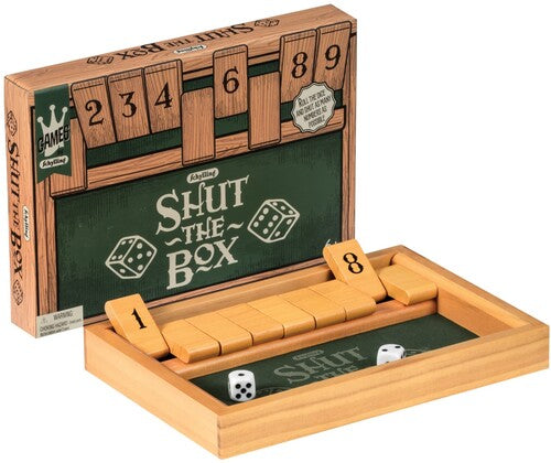 Schylling Shut The Box Classic Game Wood Stbg - Schylling Shut The Box Classic Game Wood Stbg - Collectibles
