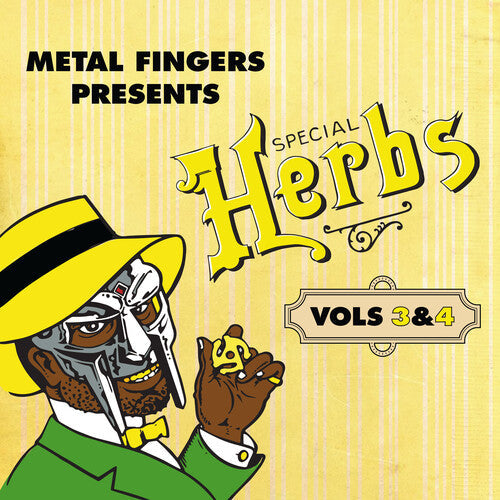 MF Doom - Metal Fingers Presents: Special Herbs Vol. 3 & 4 [2LP Yellow] Vinyl Record