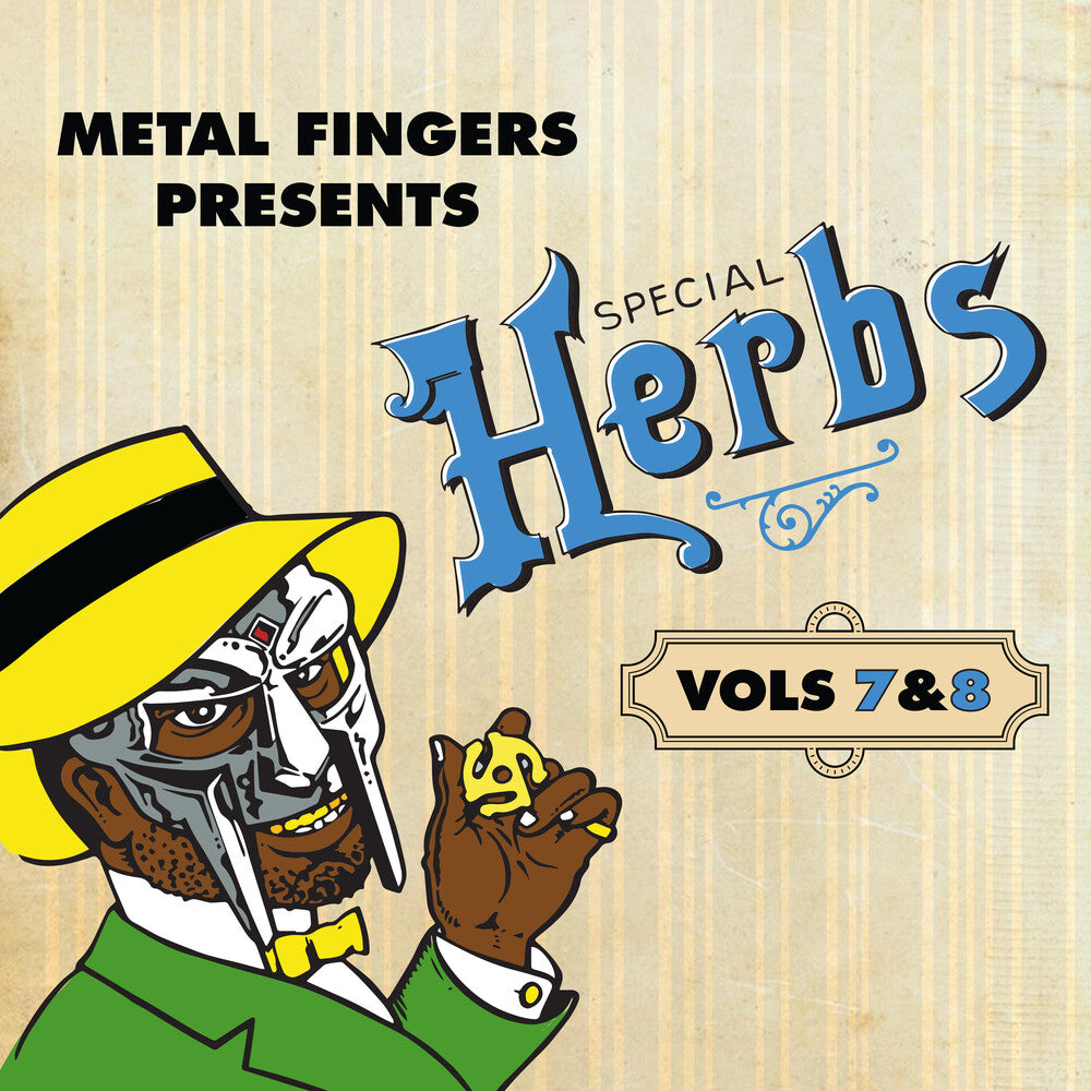 MF DOOM - Metal Fingers Presents: Special Herbs Vol. 7 & 8 [Sky Blue 2xLP] Vinyl Record