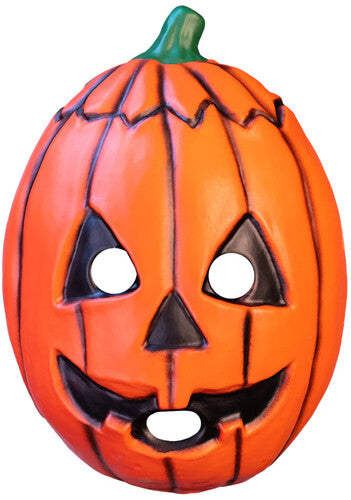 Don Post Pumpkin Plastic Mask - Don Post Pumpkin Plastic Mask - Collectibles