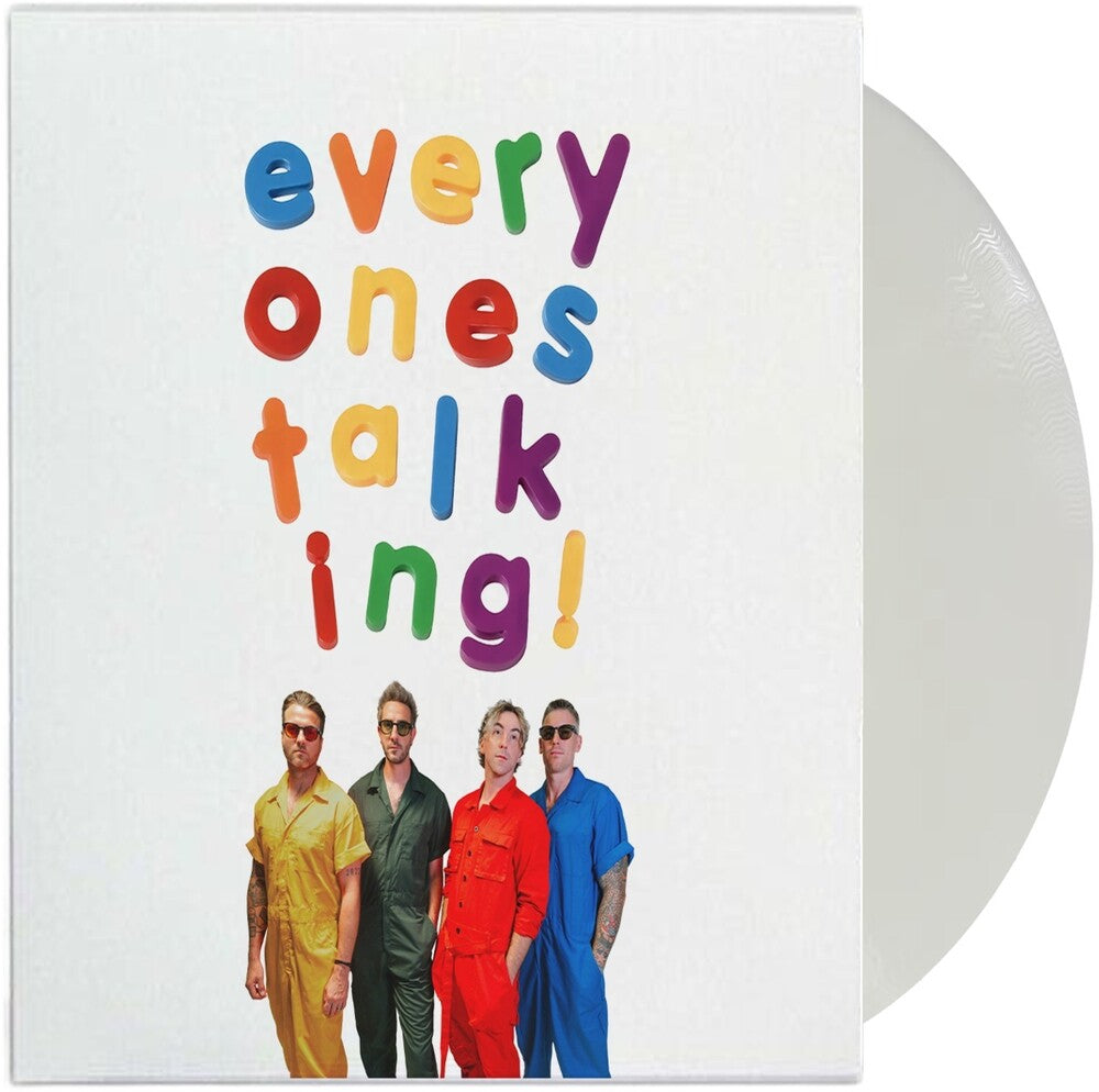 All Time Low - Everyone's Talking [Colored Vinyl] (Gate) (Wht) Vinyl Record