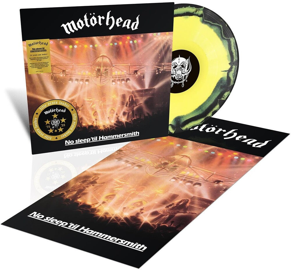 Motörhead - No Sleep 'til Hammersmith (Blk) [Colored Vinyl] (Ylw) Vinyl Record