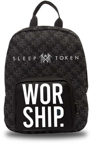 Rocksax Sleep Token Worship Mini Backpack Black - Rocksax Sleep Token Worship Mini Backpack Black - Special Products