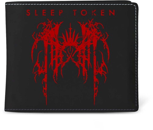 Rocksax Sleep Token Grunge Wallet Blk/rd - Rocksax Sleep Token Grunge Wallet Blk/rd - Special Products
