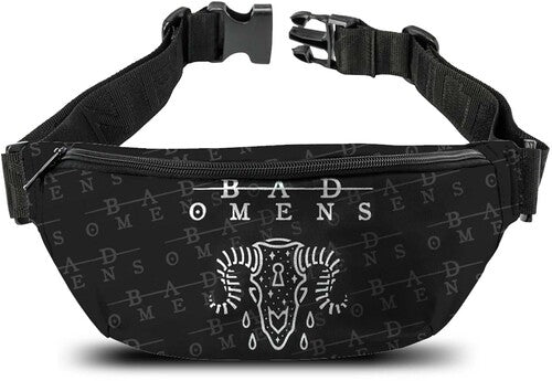 Rocksax Bad Omens Ramskull Bum Bag/fanny Pack Blk - Rocksax Bad Omens Ramskull Bum Bag/fanny Pack Blk - Special Products