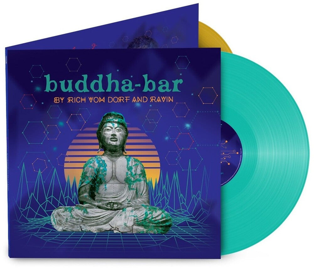 Buddha Bar: By Rich Vom Dorf & Ravin / Various - Buddha Bar: By Rich Vom Dorf & Ravin / Various - Aqua & Gold Vinyl [LP] Vinyl Record