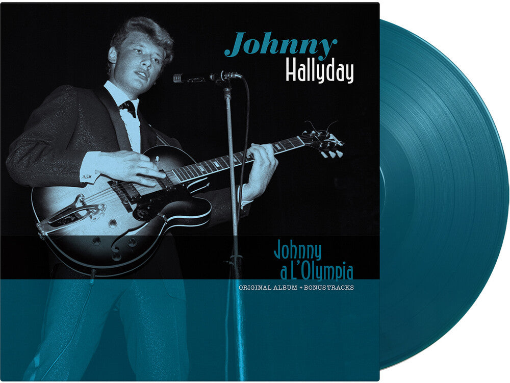 Johnny A L'olympia - Aquamarine Vinyl (Aqu) [Colored Vinyl] Vinyl Record