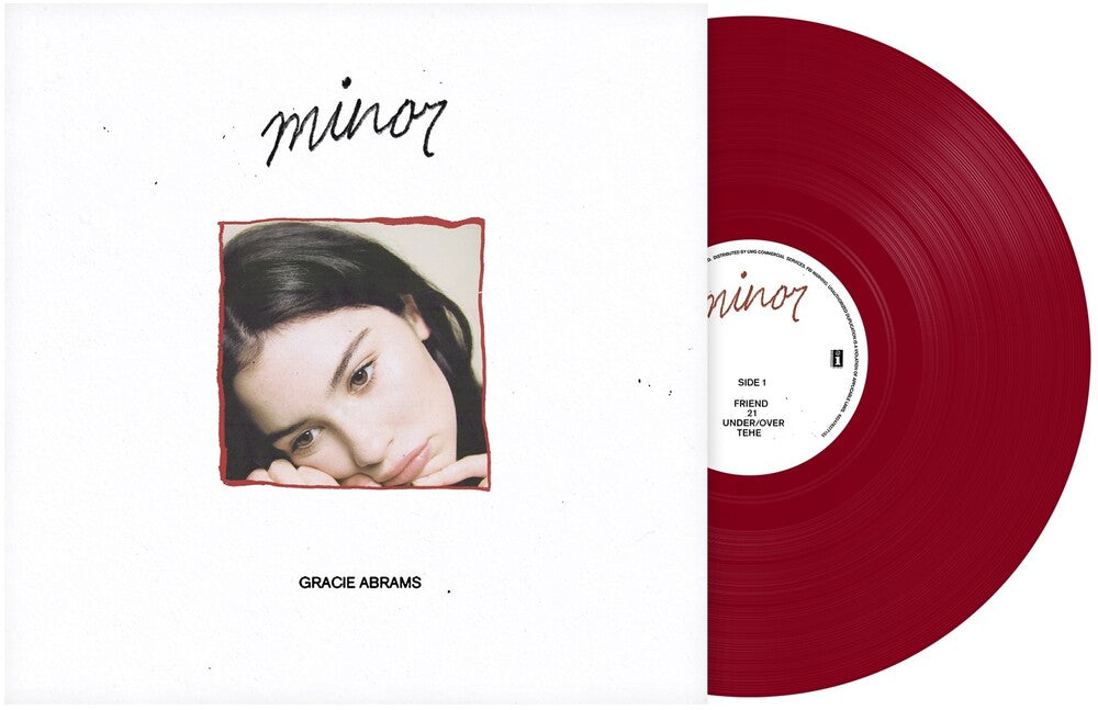 Gracie Abrams - minor (5 Year Anniversary) -  [Red 12inch EP] Vinyl Record