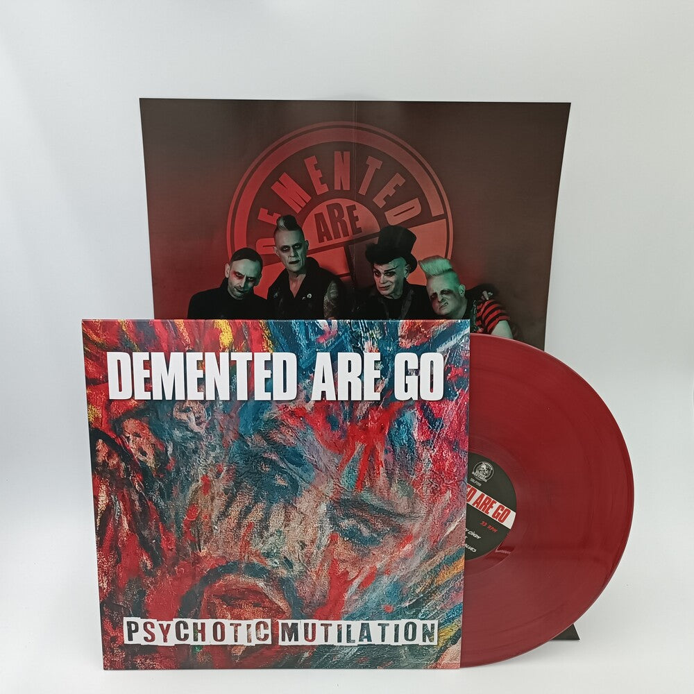 Demented Are Go - Psychotic Mutilation - Smokey Bloodred [Colored Vinyl] Vinyl Record