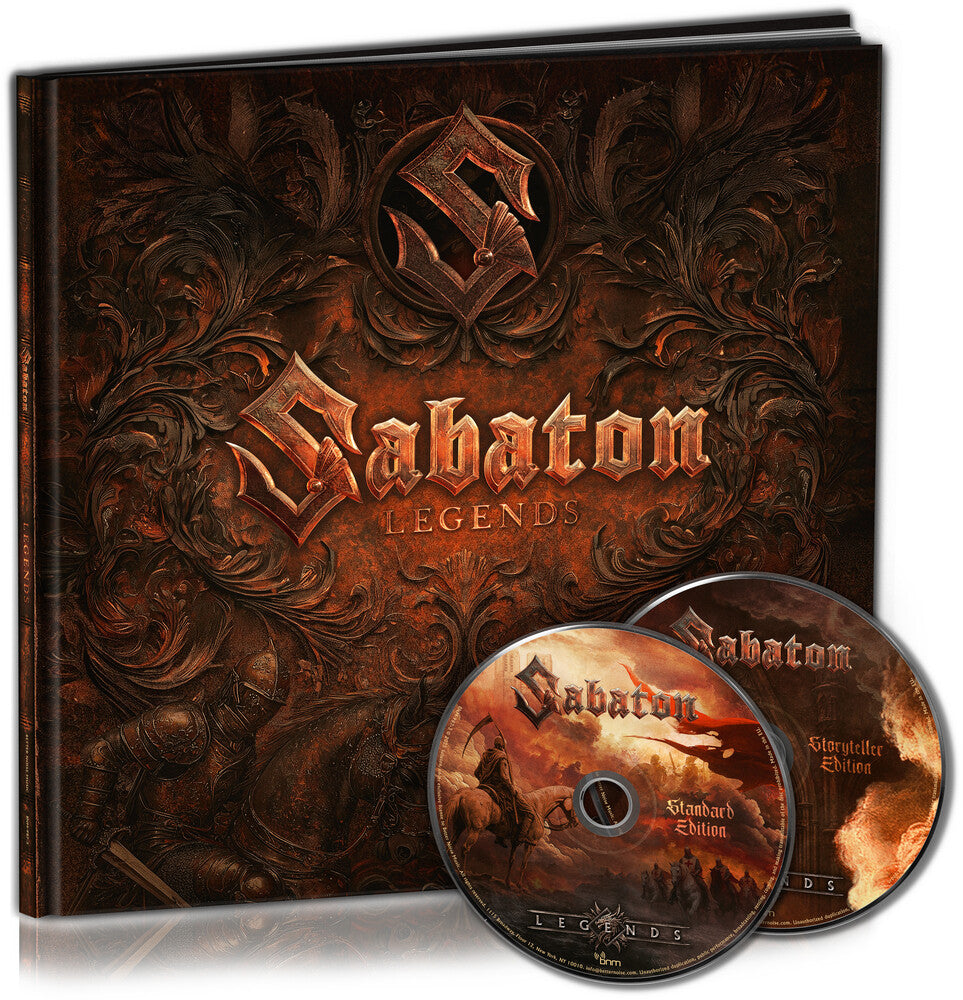 the album cover for Sabaton - Legends (Earbook) [2CD]