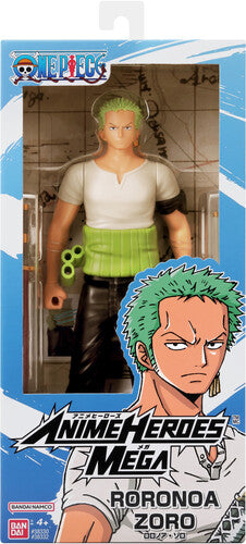 Animeheroes One Piece Mega Roronoa Zoro Action Fig - Animeheroes One Piece Mega Roronoa Zoro Action Fig - Collectibles