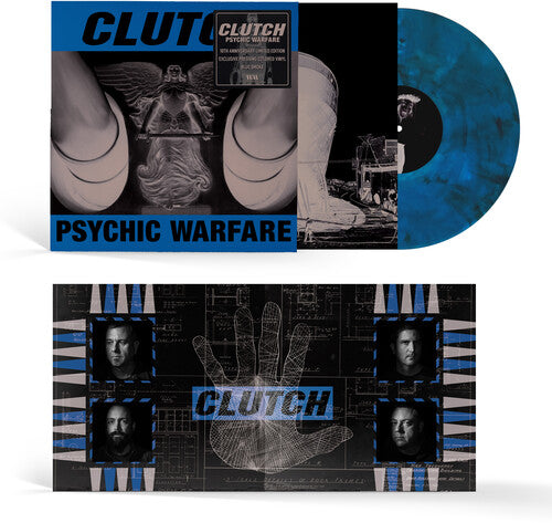 Clutch - Psychic Warfare [Blue & Black Marble] Vinyl Record