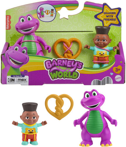 Barney & Friends - Barney & David Figure Pack - Collectibles