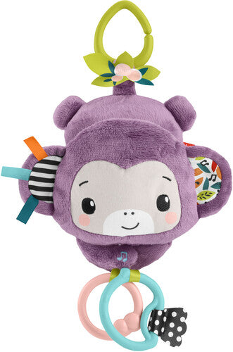 Fisher Price - Sing & Go Purple Monkey - Collectibles