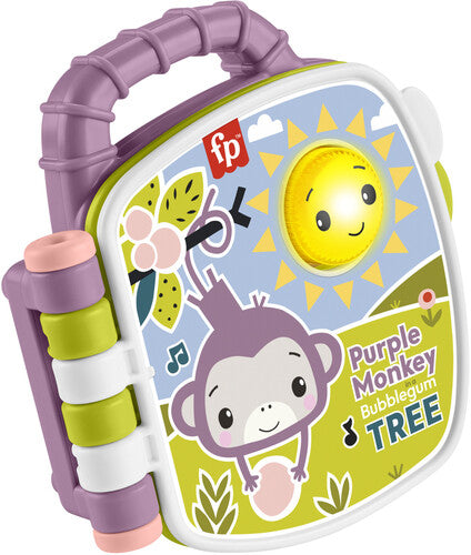 Fisher Price - Purple Monkey Book - Collectibles