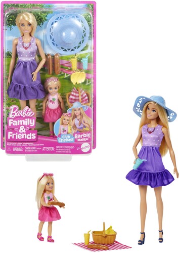 Barbie - Barbie Malibu And Chelsea 2 Pack Blonde - Collectibles