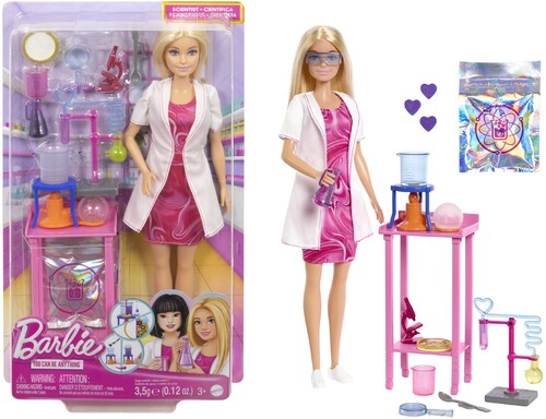 Barbie - Barbie Career Playset Scientist Blonde - Collectibles
