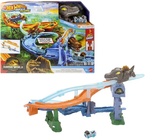 Hot Wheels Racerverse - Hot Wheels Racerverse Jurassic Movie Trackset - Collectibles