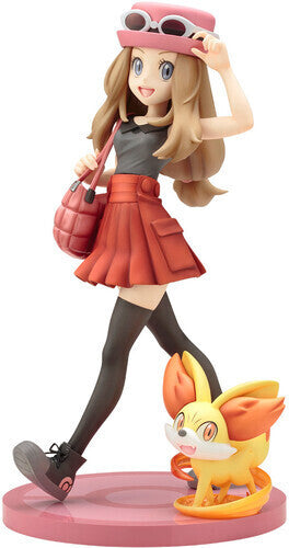 Pokemon - Serena With Fennekin Artfx-j Statue - Pokemon - Serena With Fennekin Artfx-j Statue - Collectibles