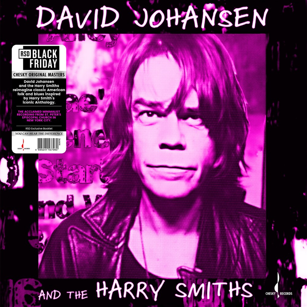 David Johansen And The Harry Smiths [RSD Black Friday 2025] Music CD