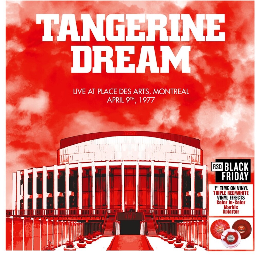 Tangerine Dream - Live At Place Des Arts Montreal April 10 77 [RSD] Vinyl Record