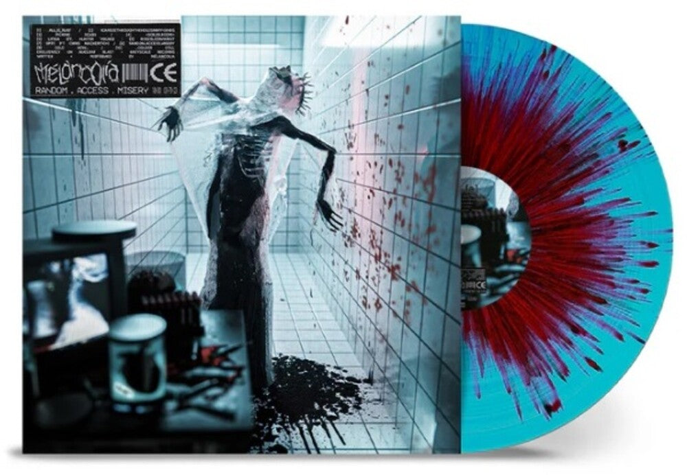 MELANCOLIA - Random Access Misery [Colored Vinyl] (Red) (Trq) (Spla) Vinyl Record