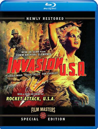 Invasion Usa (1952) With Bonus Film Rocket Attack - Invasion Usa (1952) With Bonus Film Rocket Attack - Blu-ray