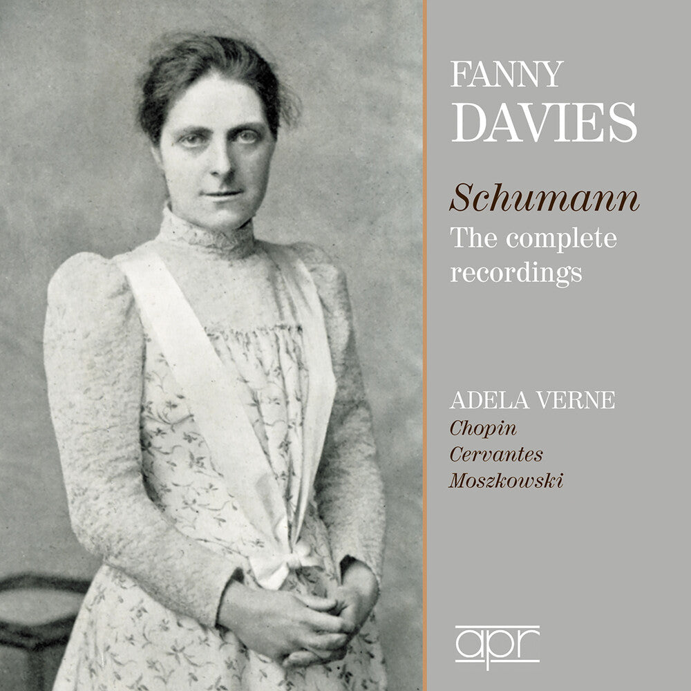 the album cover for Fanny Davies - Fanny Davies & Adela Verne - Complete Recordings