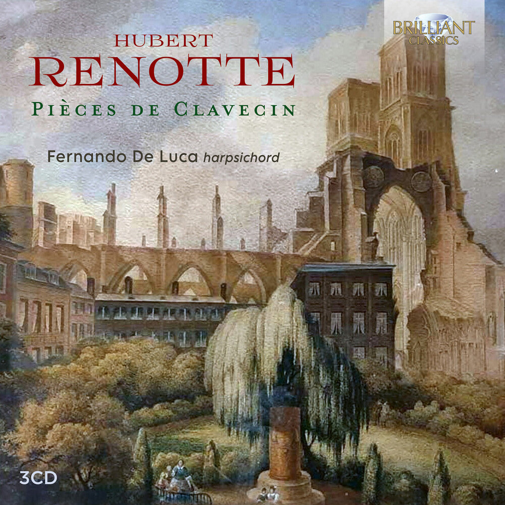 the album cover for De Fernando Luca - Renotte: Pieces De Clavecin