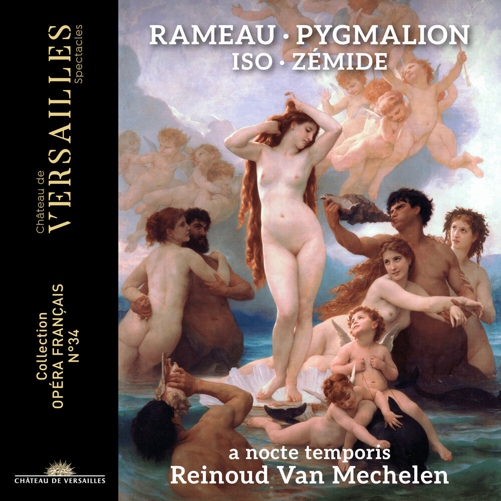 the album cover for Van Reinoud Mechelen - Rameau: Pygmalion Iso: Zemide