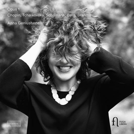the album cover for Anna Geniushene - Opus 1