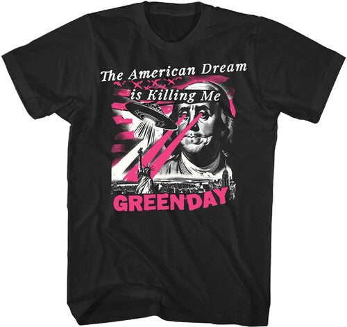 Green Day Am Dream Abduction Tshirt Sm 23gd350a1 - Green Day Am Dream Abduction Tshirt Sm 23gd350a1 - Apparel