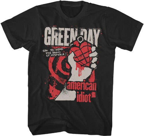 Green Day Am Idiot Hysteria Tshirt Xl 22gd014a4 - Green Day Am Idiot Hysteria Tshirt Xl 22gd014a4 - Apparel