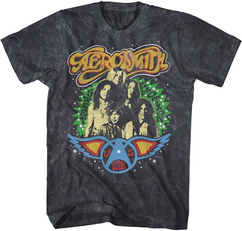 Aerosmith Swt Emt Tour Tshirt Sm Blk 38441077a1 - Aerosmith Swt Emt Tour Tshirt Sm Blk 38441077a1 - Apparel