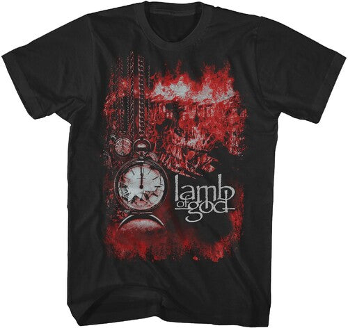 Lamb Of God Red Tshirt Shrt Slv Med Ts4412lama2 - Lamb Of God Red Tshirt Shrt Slv Med Ts4412lama2 - Apparel