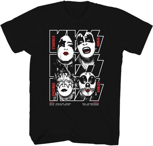 Kiss Debut Album Cover Tshirt Large Blk 38101114a3 - Kiss Debut Album Cover Tshirt Large Blk 38101114a3 - Apparel