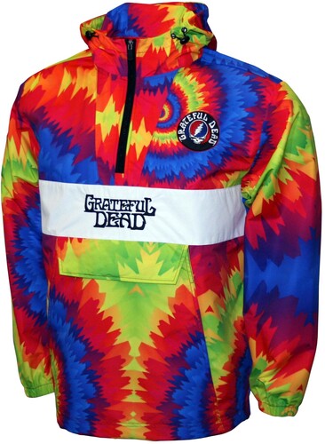 Grateful Dead Anorak Windshell Jk Med M1910gfda2 - Grateful Dead Anorak Windshell Jk Med M1910gfda2 - Apparel