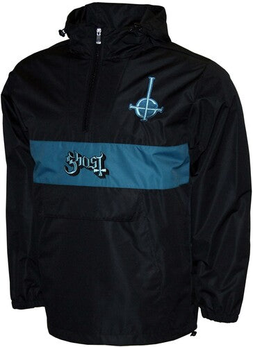 Ghost Anorak Windshell Lng Slv Jk Xl Blk M1910gha4 - Ghost Anorak Windshell Lng Slv Jk Xl Blk M1910gha4 - Apparel