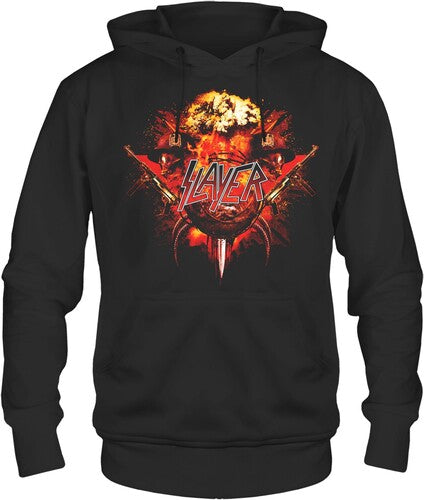 Slayer Destroy/gold Eagle Hoodie Lg Hd0001slra3 - Slayer Destroy/gold Eagle Hoodie Lg Hd0001slra3 - Apparel